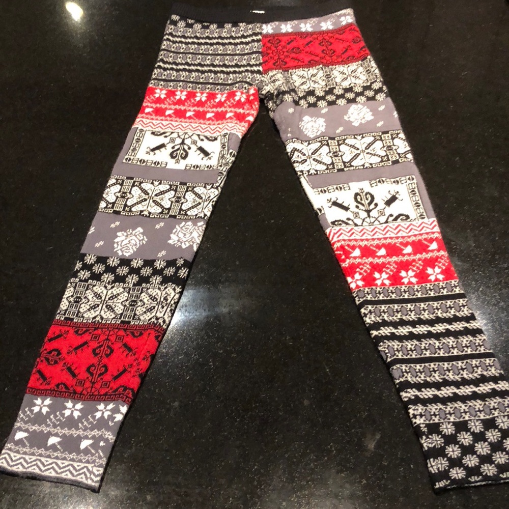 Splendid girls cozy knit leggings